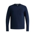 thumbnail image 2 of Athletic Works Men's and Men's Big Textured Long Sleeve Crew, Sizes S-3XL, 2 of 5