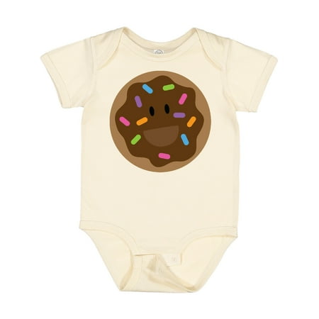 

Inktastic Chocolate Doughnut Boys or Girls Baby Bodysuit