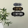 thumbnail image 2 of Designer Key Box Sign (Blue) - Small, 2 of 3