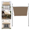 thumbnail image 5 of Denest Patio Awning Retractable Awning Sunshade Shelter 6.5-10ft Height Adjustable, 5 of 21