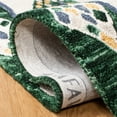 thumbnail image 5 of SAFAVIEH Aspen Byrne Southwestern Wool Area Rug, Green/Ivory, 7' x 7' Round, 5 of 8