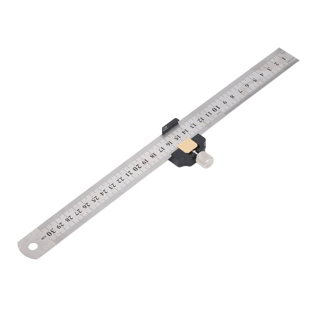 Steel Steel Ruler 12 Inch 30cm Imperial Metric Steel Ruler with ...