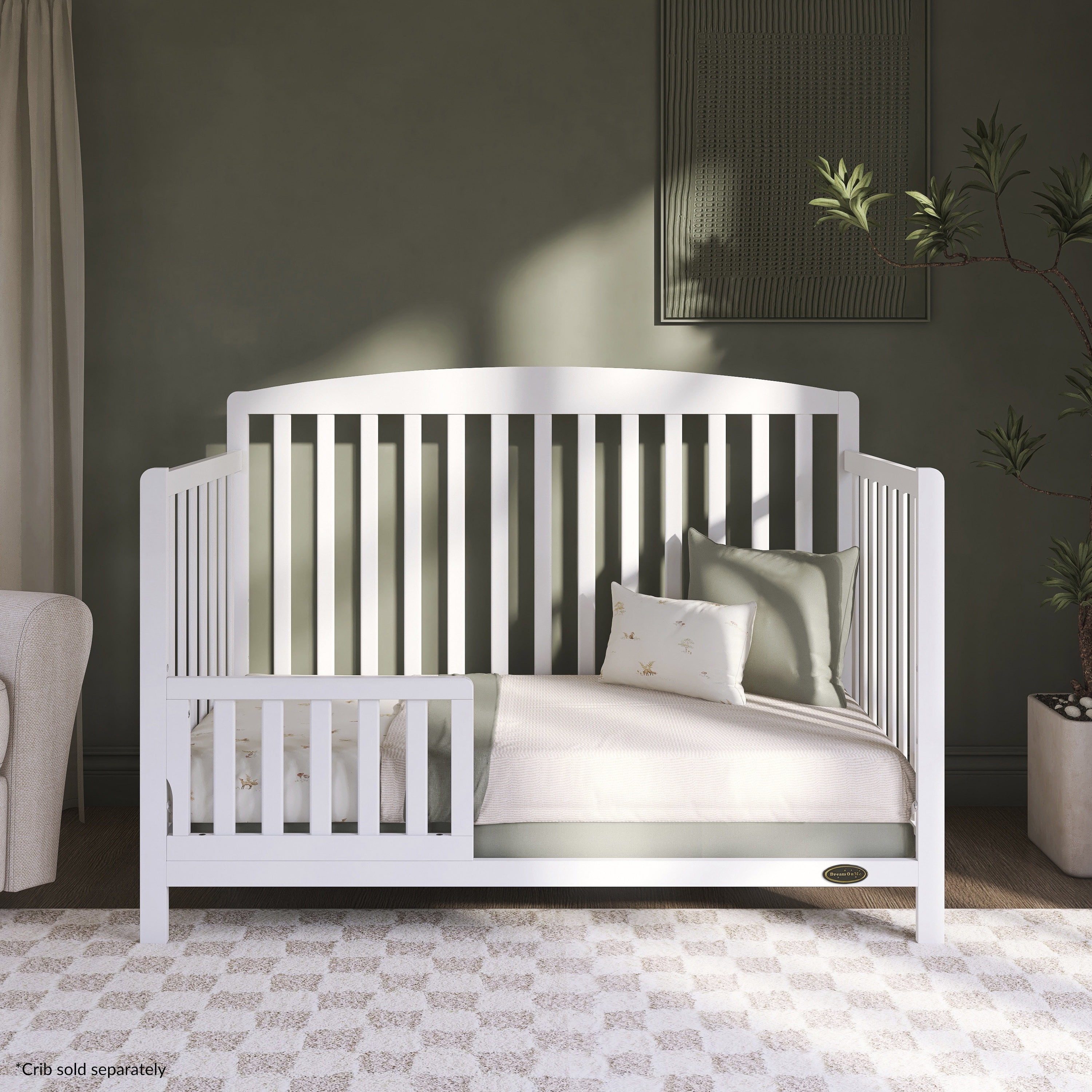 Dream On Me Universal Convertible Crib Toddler Guard Rail