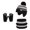 Black, variant on UngA Kids Winter Beanie Gloves Scarf Set,Boys Girls Toddler Winter Hat With Pom Neck Warmer Gaiter Mittens Fleece Lined Set (Grey,4-10 Years)