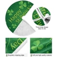 thumbnail image 2 of Coolnut St. Patricks Christmas Tree Skirt Home Decoration Large Round Christmas Tree Skirt for Holiday Party Home Christmas Day Ornaments,35.4", 2 of 6