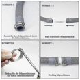 thumbnail image 4 of Drain hose extension for washing machines,2 m drain hose universal washing machine hose,drain hose dishwasher extension, 4 of 5
