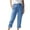 504_Blue 1, variant on Jxximdong Pants for Women Women's Straight Pants Elastic Waist Casual Trousers Pants With Pockets Beige L Trousers