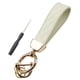 thumbnail image 1 of Llavero de cuero para coche, llavero universal de cuero para hombres y mujeres, 1 of 5