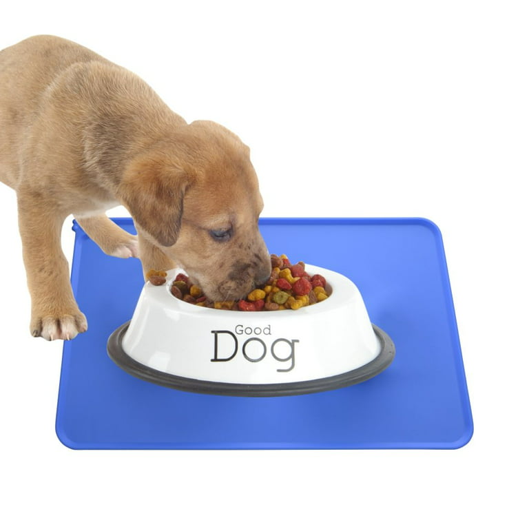 Dog Food Mat Silicone Bowl Non Slip Waterproof Pet Feeding