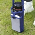 thumbnail image 4 of Water Bottle Holder With Adjustable Shoulder Strap Suitable For Hiking Fitness Camping Walking Traveling Beach And Sports Water Bottle Bag, 4 of 6