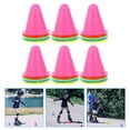 thumbnail image 4 of LEEYNEER 30pcs Colorful Roller Skating Cones Football Cones Sports Training Agility Cones, 4 of 6