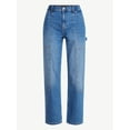 thumbnail image 5 of Free Assembly Women's Cropped Straight Leg Utility Jeans, 28” Inseam, Sizes XS-XXL, 5 of 5