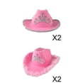 thumbnail image 1 of Sombrero de Vaquero de 4 Pieza Corona de para Niñas Soledad Sombrero de vaquero, 1 of 10