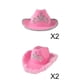 thumbnail image 1 of Sombrero De De 4 Piezas Con De Corona Para Vestido De Niñas Con Lentejuelas Baoblaze Sombrero de vaquero, 1 of 8