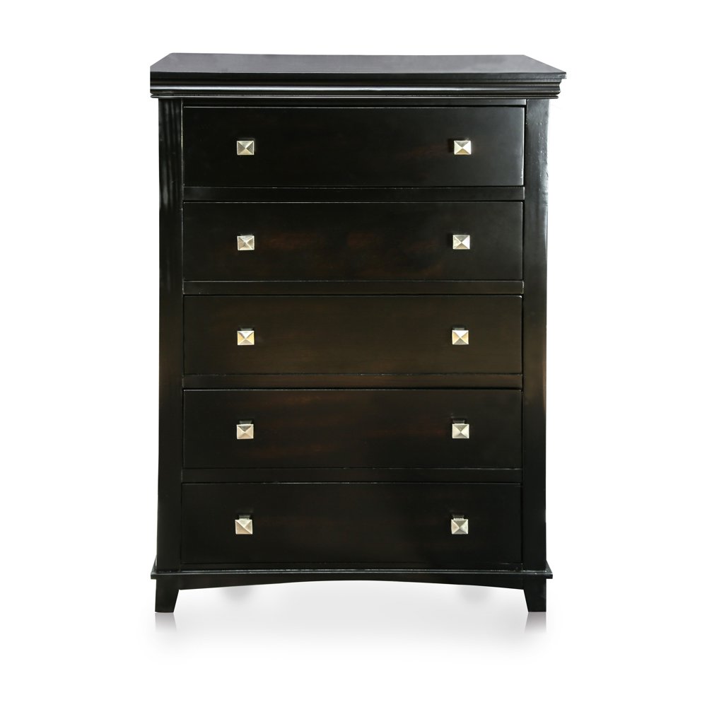 Furniture of America Lend Traditional Solid Wood 5drawer Chest