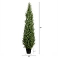 thumbnail image 5 of Nearly Natural Boxwood Topiary Outdoor Artificial Potted Tree - 6', 5 of 5