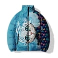 thumbnail image 2 of Chaqueta informal de algodón de invierno para hombre, abrigo de algodón con estampado de gatito, chaqueta holgada y cómoda, ropa de calle Harajuku, abrigos para hombre, 2 of 4