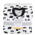 thumbnail image 2 of Hudson Baby Infant Boy Premium Quilted Long Sleeve Sleeping Bag and Wearable Blanket, Bear Cabin, 6-12 Months, 2 of 3