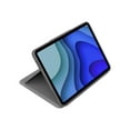 thumbnail image 3 of Logitech Folio Touch Keyboard/Cover Case (Folio) for 11" Apple, Logitech iPad Pro, iPad Pro (2nd Generation) Tablet - Graphite 920-009743, 3 of 9