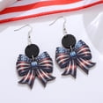 thumbnail image 5 of YYKihy Earrings Acrylic Star Red White Blue Drop Dangel Earrings Festival Patriotic Jewelry, 5 of 6