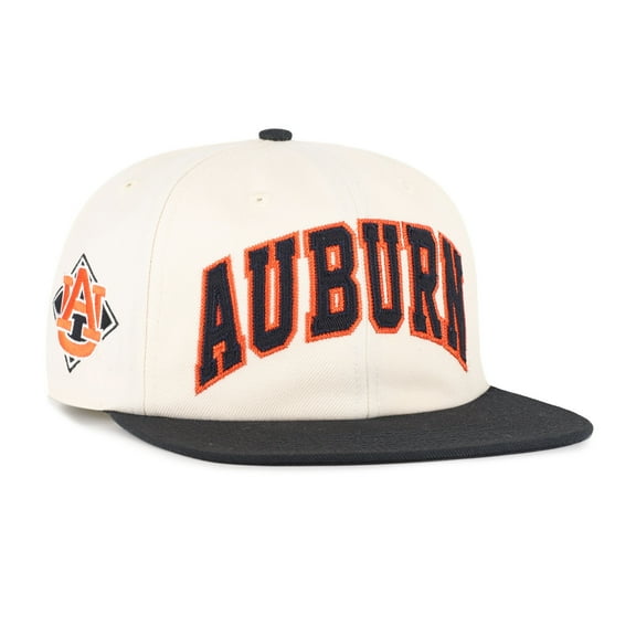 Unisex '47  Natural Auburn Tigers Crossover Off Hand Captain Adjustable Hat