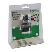 Schneider Electric Selector Switch,22mm Sz,2 Position XB4AS1