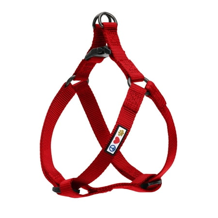 UPC: 0735255517309 | Pawtitas Dog Harness – Red – Extra Small (XS) – Step in Dog Harness Training & Walking