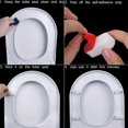 thumbnail image 5 of 4Pcs Toilet Seat Bumpers Universal Cover Lifter Gasket Toilet Lid Seat Buffer Spacers with Strong Adhesive for Toilet Cover Adhesive 0.8 x 0.8 x 2 inches, 5 of 5