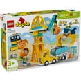 thumbnail image 2 of LEGO DUPLO Town 3 in 1 Construction Site and Vehicles Toys for Toddlers - Pretend Play Set for Boys & Girls, Ages 3+ - Building Blocks for Fine Motor Skills Practice - Gift for Birthdays - 10476, 2 of 7