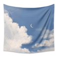 thumbnail image 1 of Moon Star In Blue Sky Beautiful Wall Art 130*150CM, 1 of 5