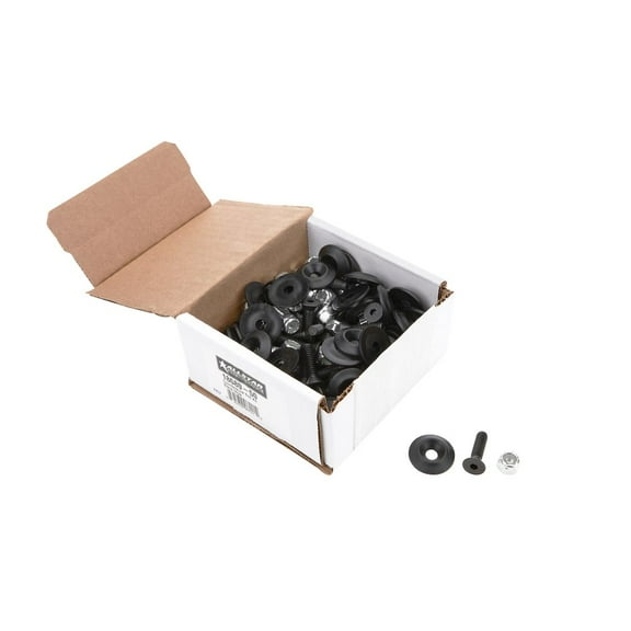 Allstar Performance Countersunk Bolt Kit Black 50pk