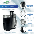 thumbnail image 3 of Extractor de jugo Starlux 600watts 2 velocidades SL-1061, 3 of 5