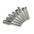 thumbnail image 2 of Pack of 8 Grinding Heads Set Sharpening Files Sanding Polishing Engraving Milling Bevelling Deburring Replacement Tools, 2 of 10