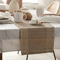 thumbnail image 2 of Bouclair Grey Natural Table Runner, 2 of 8