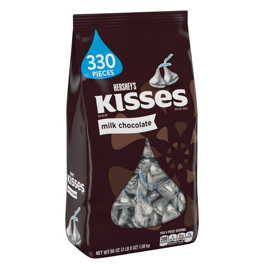 Hershey's Milk Chocolate Kisses, 330 Ct