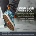 thumbnail image 2 of Grundens Men's Deck-Boss Durable Waterproof Ankle Boot, Otter, Size 9, 2 of 5