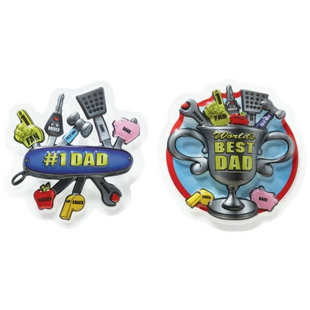 Pop Tops® Cake Decoration - Best Dad Assortment (2 pieces)