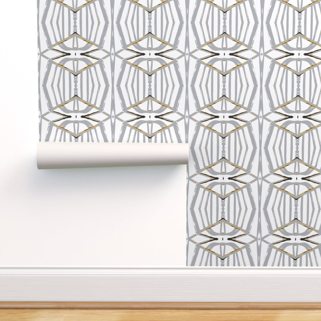 PeelandStick Removable Wallpaper Abstract Rustic Modern Farmhouse