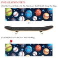 thumbnail image 2 of Baseball Skateboard Stickers (Pack of Two) with Emery Surface and PVC Backing, 8.8x32.6in/22.4x83 cm - Skateboard Accessories, 2 of 5