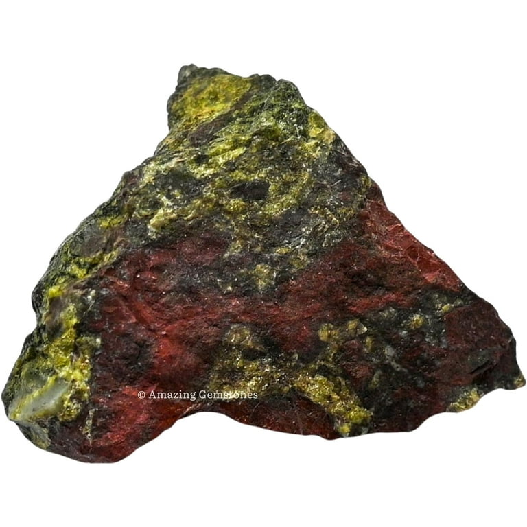 Dragon Bloodstone Crystal Raw Stones (2 Pieces) - Walmart.com