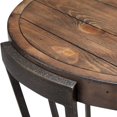 thumbnail image 4 of Ensemble de Table Basse Traditionnelle et Table d'Appoint en Bourbon et Fer, 4 of 5