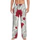 thumbnail image 1 of Fotbe Leaves And Anemone Pantalones de Pijama para Hombre, Pantalones de Dormir, Pantalones de Casa con Cintura Ajustable y Bolsillos-3X-Large, 1 of 6