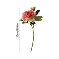 thumbnail image 3 of CaiYueKe Artificial Peony Flowers Fake Flowers for Home Decor Wedding Party Bouquet Centerpiece Silk Flowers Photography Props Realistic Floral Arrangements Vase Filler, 3 of 7