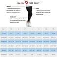 thumbnail image 2 of BALEAF Women's Fleece Lined Water Resistant Legging High Waisted Thermal Winter Hiking Running Tights Pockets Black 3X-Large, 2 of 7