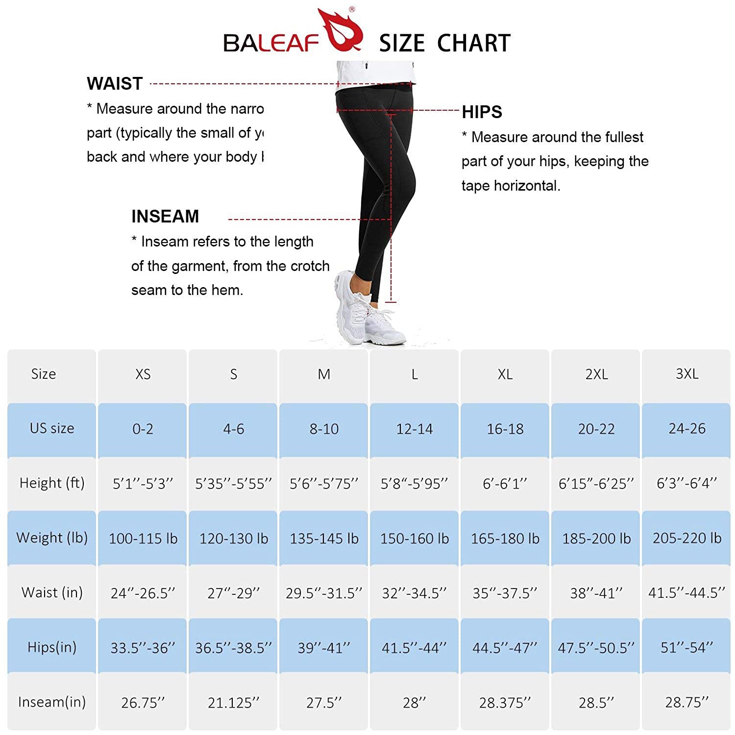 Baleaf Women's Fleece Lined Water Resistant Leggings photo 2
