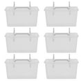 thumbnail image 1 of SHISUYAN Kit de 6 Bacs pour Panneau Perforé, Outil de Rangement pour Pièces de Panneau Perforé, Bacs pour Plan de Travail, Organiser les Accessoires de Matériel, 1 of 8