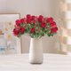 thumbnail image 5 of Ramo De Rosas Artificiales Con Tacto De Seda Para Decoración De Mesas De Boda, Arreglo Floral Para El Hogar Y La Oficina, 5 of 6