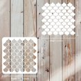 thumbnail image 2 of Fish Scale Stencil Dragon Scales Tiles Stencil Templete 11.8x11.8 inch Plastic Mermaid Scale Pattern Stencils Reusable Scale Stencils for Floor Wood Wall Canvas Tile Furniture, 2 of 9