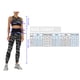thumbnail image 2 of Conjunto de yoga de camuflaje para mujer Sujetador de 2 piezas Medias Traje Crop Top, 2 of 8