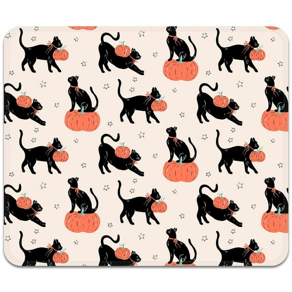 Square Mouse Pad with Stitched Edge, Premium Mousepad Washable Cloth. Computer Mouse Pad with Non-Slip Rubber Base, Mouse Pads for Computers Laptop Mouse 9.25x7.75x0.12 inch